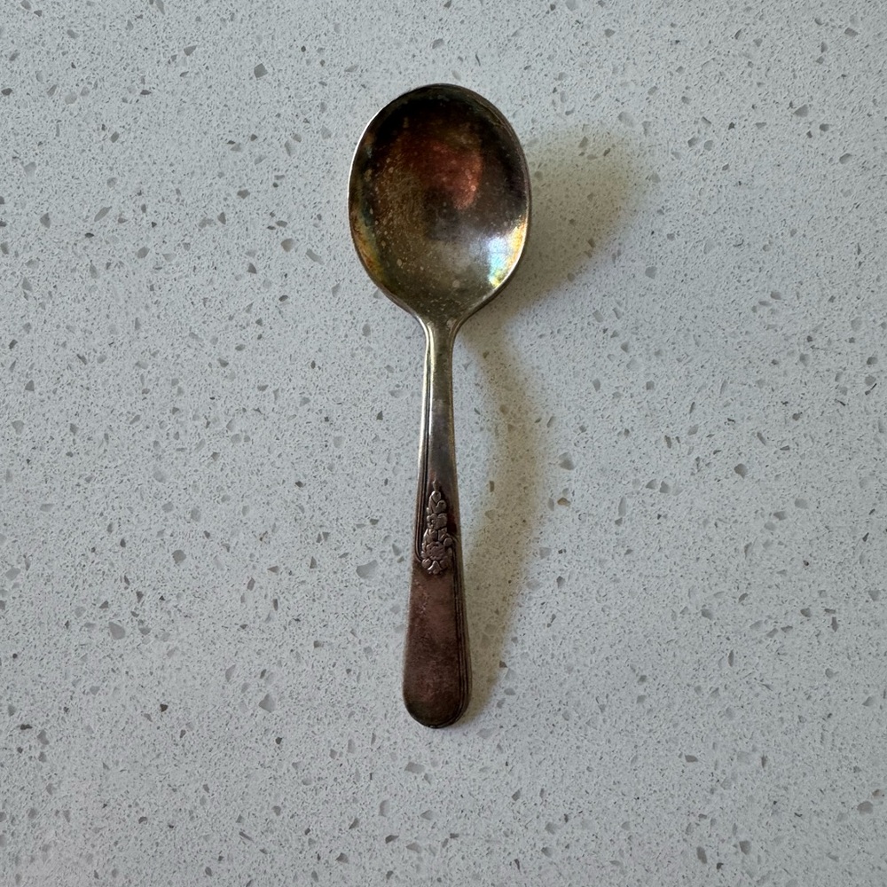 Holmes & Edwards International Silver Co Demitasse Spoon Silverware 4 inch